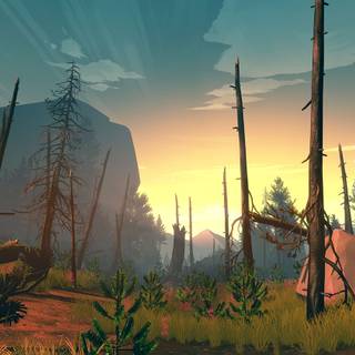 Firewatch oled wallpaper