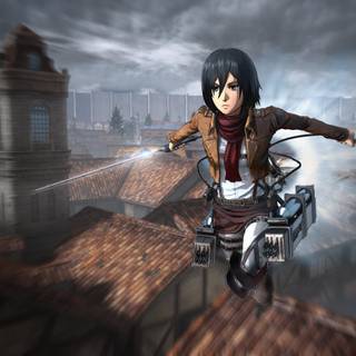 Attack On Titan anime PS5 wallpaper