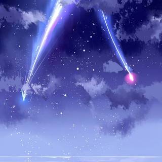 Your Name anime iPhone wallpaper