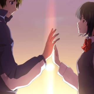 Your Name anime iPhone wallpaper