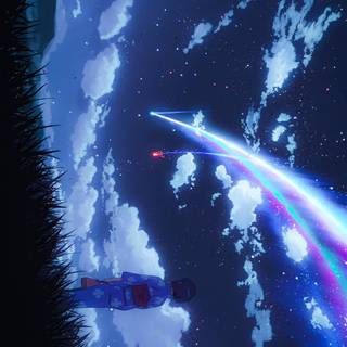 Your Name anime iPhone wallpaper