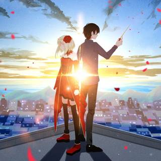 Your Name anime iPhone wallpaper