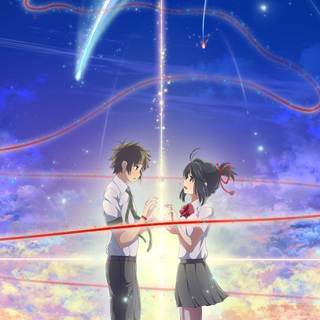 Your Name anime iPhone wallpaper