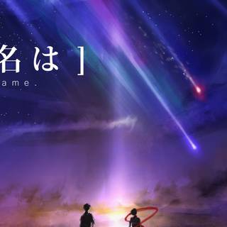 Your Name anime iPhone wallpaper
