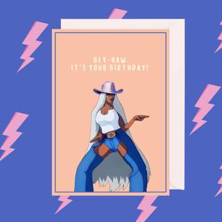 Beyoncé Cowboy computer wallpaper