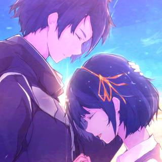 Your Name anime iPhone wallpaper