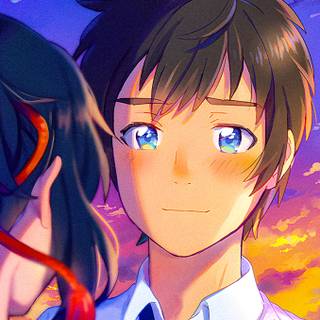 Your Name anime iPhone wallpaper