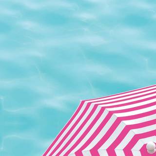 Beach umbrella wallpaper