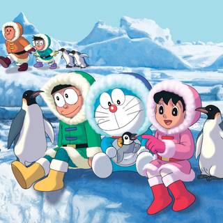 Doraemon 4k wallpaper