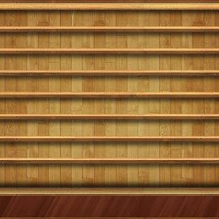 Empty shelves wallpaper