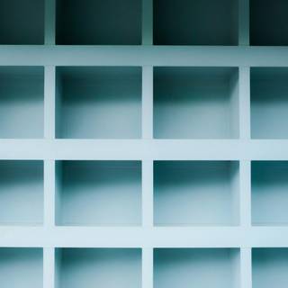 Empty shelves wallpaper