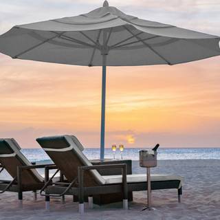 Beach umbrella wallpaper