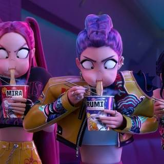 KPop Demon Hunters HD wallpaper