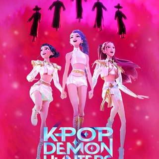 KPop Demon Hunters phone wallpaper