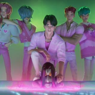 KPop Demon Hunters HD wallpaper