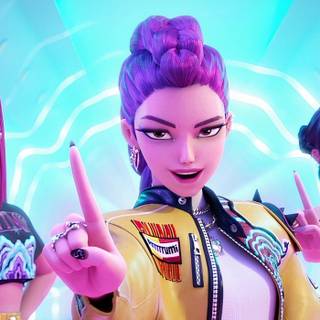 KPop Demon Hunters PC wallpaper