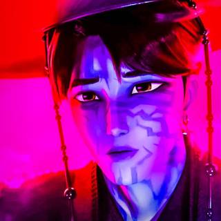 KPop Demon Hunters Jinu wallpaper