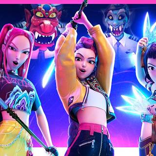 KPop Demon Hunters HD wallpaper