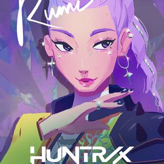 KPop Demon Hunters phone wallpaper