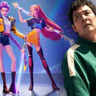 KPop Demon Hunters desktop wallpaper