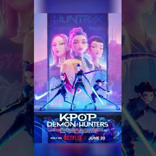 KPop Demon Hunters desktop wallpaper