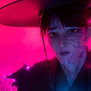 KPop Demon Hunters desktop wallpaper