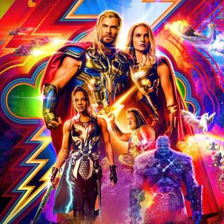 Thor: Love and Thunder poster wallpaper