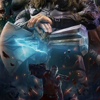 Thor: Love and Thunder poster wallpaper