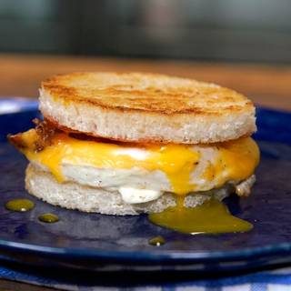 Bacon, egg and cheese sandwich wallpaper