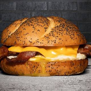 Bacon, egg and cheese sandwich wallpaper