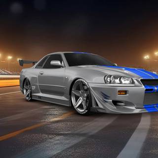 Nissan GTR Fast and Furious wallpaper