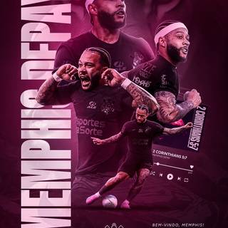 Memphis Depay Corinthians wallpaper