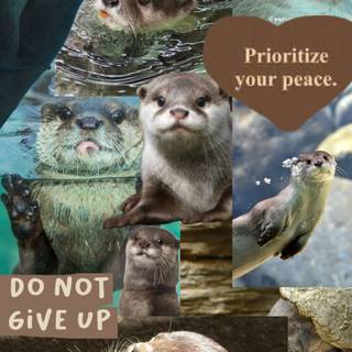 Otter therian wallpaper