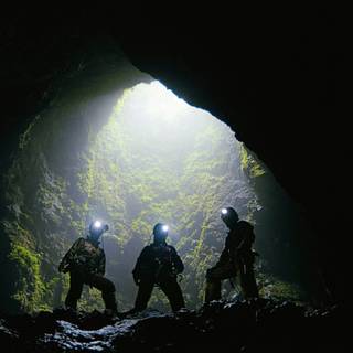 Dangerous cave wallpaper