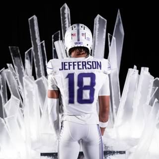 Justin Jefferson winter wallpaper