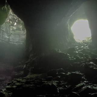 Dangerous cave wallpaper