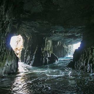 Dangerous cave wallpaper