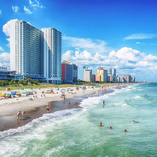 Myrtle Beach ocean wallpaper