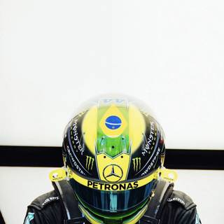 Lewis Hamilton helmet wallpaper