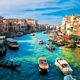 Italian city wallpaper