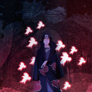 Itachi vertical wallpaper