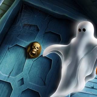 Ghost laptop wallpaper