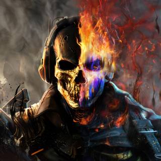 Ghost laptop wallpaper