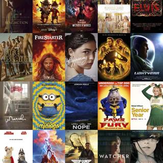 Movie poster collage wallpaper