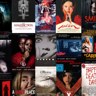 Movie poster collage wallpaper