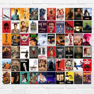 Movie poster collage wallpaper