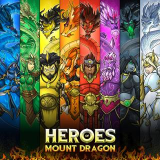 Heroes of Mount Dragon wallpaper