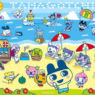 Tamagotchi Plaza wallpaper