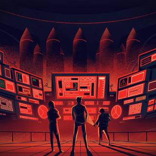 Missile Command Delta wallpaper