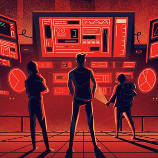 Missile Command Delta wallpaper